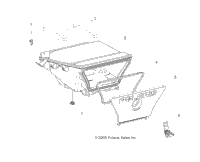 Body, Storage Box, Rear