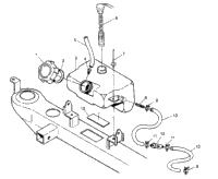 Oil Tank Assembly Trail Boss