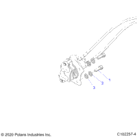 Brakes, Brake Caliper, Rear, Mounting