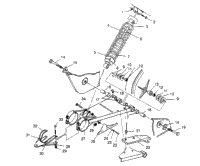 Swing Arm/Shock Mounting 2X4 400L