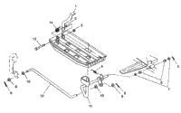 Brake Pedal Mounting 6X6 350L
