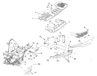 Front Rack & Bumper Mounting Xpress W969530 (4935923592A010)