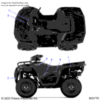 Body, Decals Graphic