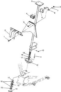 Steering Post W98ae50a