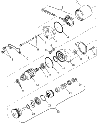 Starting Motor Xplorer 400L