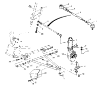 Aarm/Strut Mounting 4X4 400L