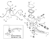 Controls Master Cylinder/Brake Line Magnum 4X4 W97ac42a, Swedish Magnum 4