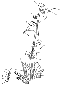 Steering Post S98ch50e (4950135013B012)