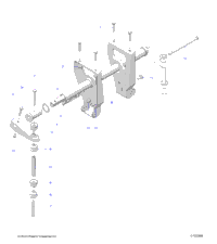 Suspension, Torsion Bar A24see57a1/A3/A6/A9/B1/B3/B6/B9
