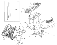 Front Rack & Bumper Mounting Xpress W97ca28c (4939603960A009)