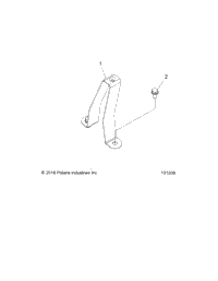 Chassis, Fuel Tank Support Bracket