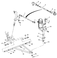 Steering/Aarm Assembly Trail Boss