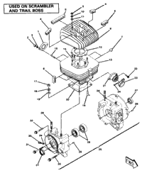 Crankcase & Cylinder Assembly