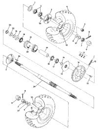 Rear Wheel Drive Assembly