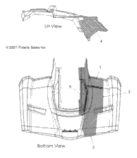 Body, Rear Cab Foil
