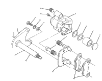 Front Brake Assembly 250 2X4 Update