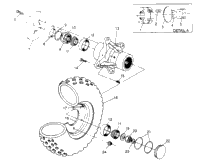 Front Wheel Assembly Xplorer 4X4