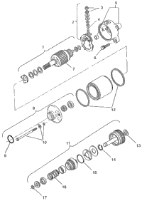 Starting Motor Magnum 2X4