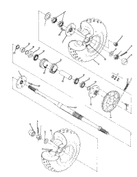 Rear Wheel Drive Assembly