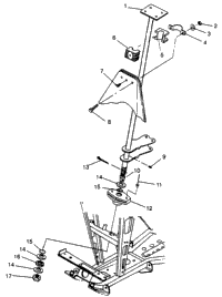 Steering Post Sportsman 500