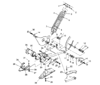 Swing Arm/Shock Mounting Sportsman 4X4 W948040