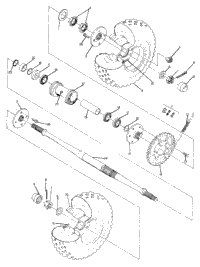 Rear Wheel Drive Assembly
