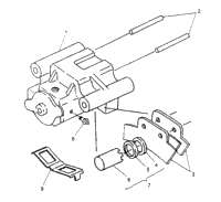 Rear Brake Assembly 6X6 400L