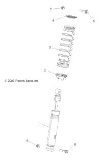 Suspension, Shock, Front A16sva95n2