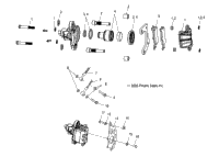 Caliper Mounting, Rear