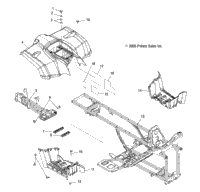Cab, Rear, Frame, & Footwells /Ld27aa/Ab/Ac/Ad