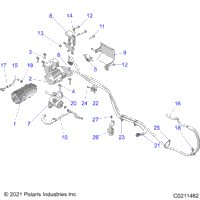 Body, Fuel Tank Evap System A21shz57bd/Bl