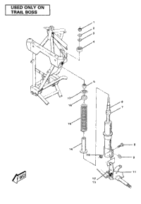 Strut Assemblytrail Boss
