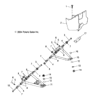 Control Arm & Footrest /Eb/Ec/Ed