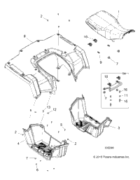 Body, Rear Cab, Seat & Footwells