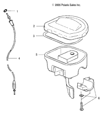 Controls, Throttle Asm./Cable