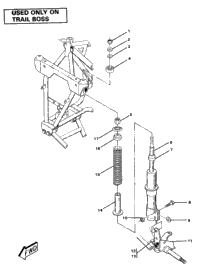 Strut Assemblytrail Boss