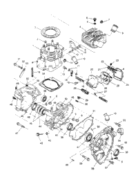 Crankcase & Cylinder Sportsman 4X4