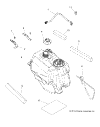 Body, Fuel Tank Asm