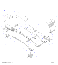Engine, Exhaust A25see57b1/B3/B6/B9