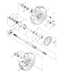 Rear Wheel Drive Assembly