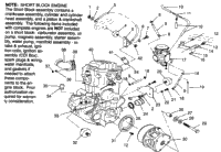 Engine Mounting Magnum 4X4 & Swedish Magnum 4X4 S968144