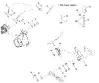 Master Cylinder, Rear & Foot Pedal /At/Ax/Ay/Az