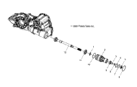 Transmission Output Shaft, Front