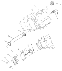 Water Pump Magnum 4X4 & Swedish Magnum 4X4 S968144