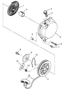 Recoil Starter Xplorer 400L