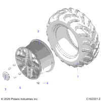 Wheels, Rear A23sxe85a9/Ag/Am