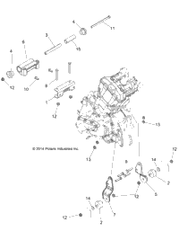 Engine, Mounting & Long Block