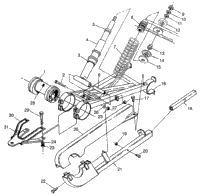 Swing Arm Weldment Magnum 6X6 & Swedish Magnum 6X6 S97ae4 (4940754075D003)
