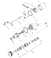 Starting Motor 6X6 300