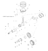 Engine, Crankshaft & Piston